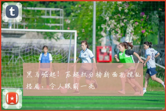 黑马崛起！苏超积分榜新面孔搅乱格局，令人眼前一亮