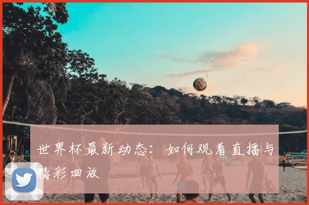 世界杯最新动态：如何观看直播与精彩回放